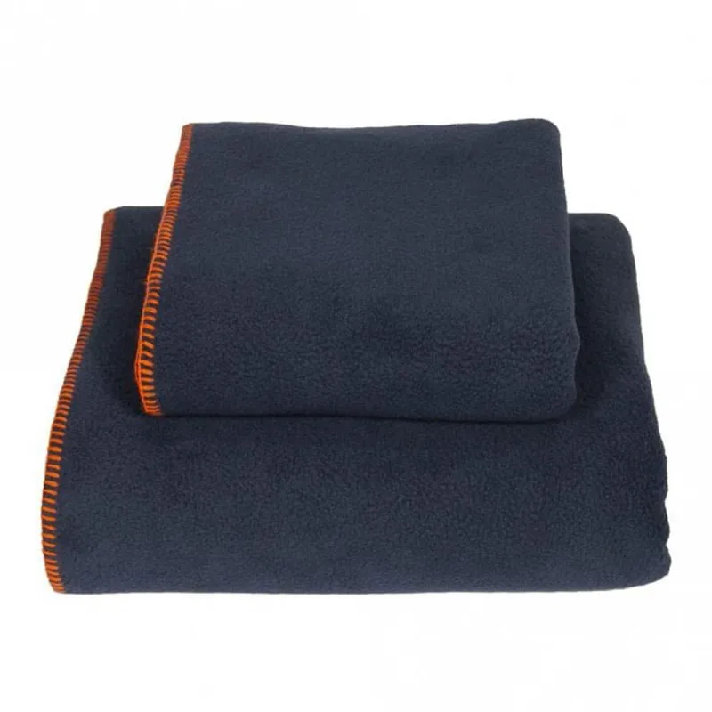 Earthbound Pet Blanket Stitched in Navy